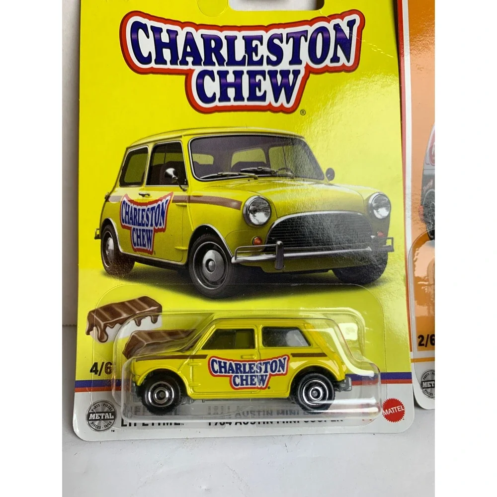 Matchbox Candy Series 1964 Austin Mini Cooper & VW Caddy Delivery Tootsie Roll